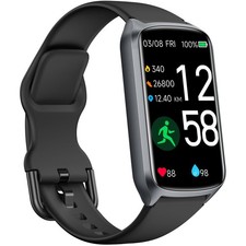 Health Fitness Tracker with 24/7 Heart Rate, Blood Oxygen, Blood Pressure, Sl...