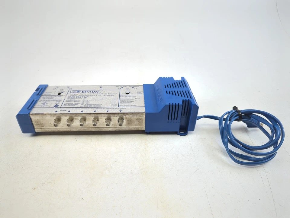 Spaun SMS 5601 NF DuoSAT Kompakt Multischalter für 4 SAT IF Signale & Terrestrisch - Bild 3 von 4