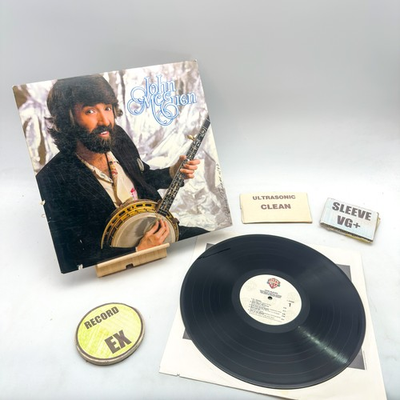 #ad #ad John McEuen Self Titled EX VG Ultrasonic Clean 1985 $6.89