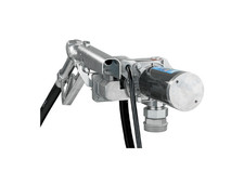 GPI DC Powered Fuel Transfer Pump- Manual Nozzle 15 GPM 12 Volt DC M150S-MU