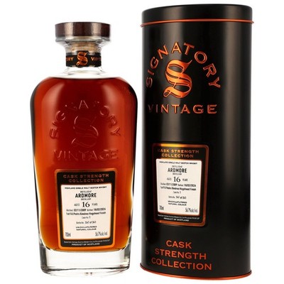 Ardmore 2009/2026 - 16 Jahre - 1st Fill PX Sherry Cask Finish #1 - Signatory CS