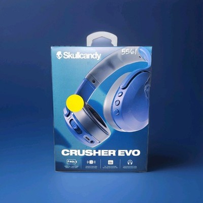 Skullcandy Crusher Evo Over-the-Ear Wireless Headphones Midnight Blue *Brand New