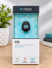 Fitbit Zip Wireless Activity Tracker Black New in Box Plastic