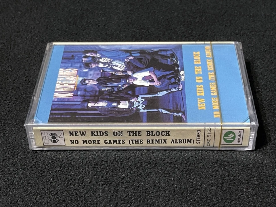 New Kids On The Block No More Games Taiwan Ltd Cassette Sealed 1991 Promo Insert - Image 3 of 4
