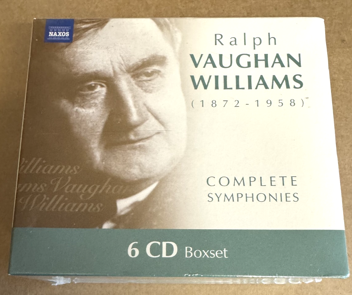 Vaughan WIlliams The Complete Symphonies Naxos 6 CD box set NEW