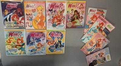 Winx Club DVD Lot of 7  Layla & The Pixies  Bloom's Secret Past  Battle For RARE