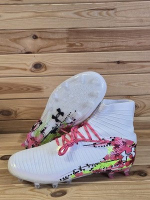 Size 10.5 - Under Armour Highlight Pro LE Men's Lacrosse Cleats 6005974-100