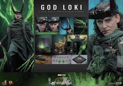 New Hot Toys DX40 Loki 1/6 God Loki Collector Edition in stock | eBay
