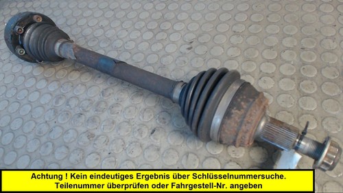 Antriebswelle Links VW Golf 1.4 1 J 12 Monate Garantie Sofortversand