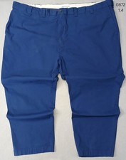 Amazon Essentials (58x30) Men's Blue Straight Dri-Fit Trousers