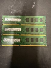 Lot of 3 3x2GB 6GB Samsung M378B5773CH0-CH9 DDR3-1333 PC3-10600U RAM