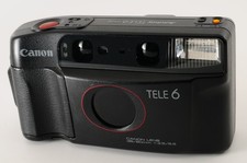 MINT Canon Autoboy TELE 6 Date Point Shoot Black 35mm Film camera from JAPAN