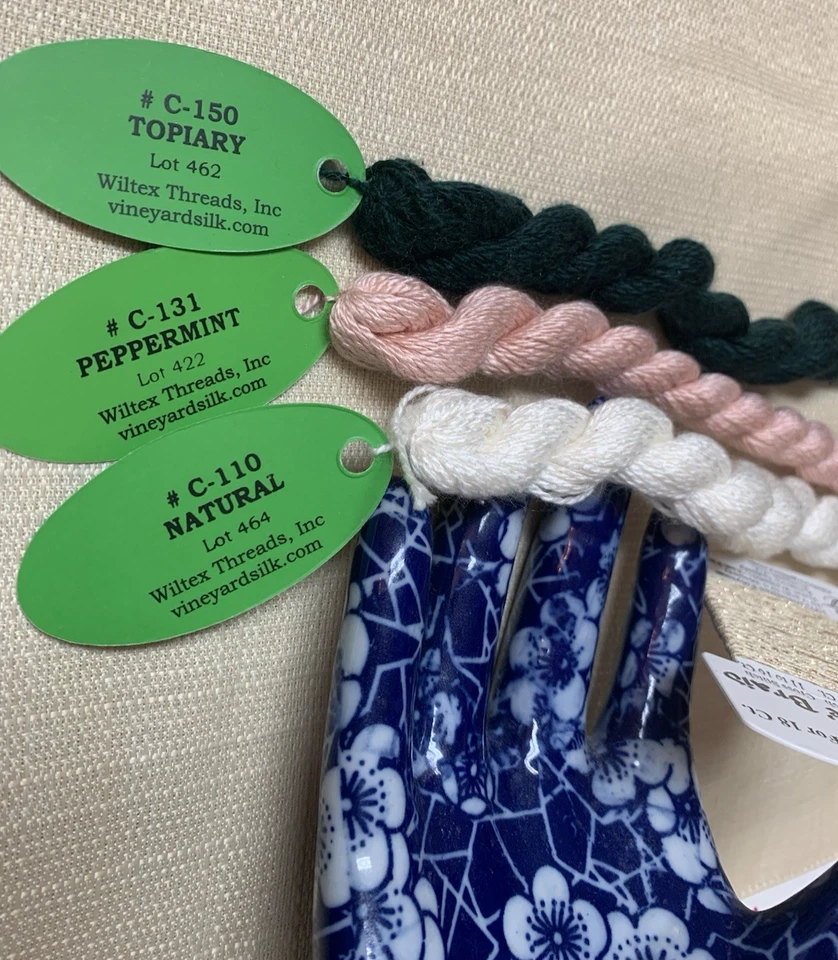 Kangaroo Paw Designs Belleair Florida Handpainted Needlepoint Canvas With Thread - Image 4 of 4