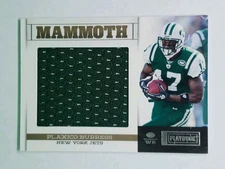 Plaxico Burress 2012 Playbook #7 Mammoth Game Worn Jersey SN 32/99 New York Jets
