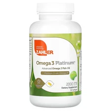 Omega 3 Platinum, Advanced Omega 3 Fish Oil, 90 Softgels (1,000 mg per Softgel)