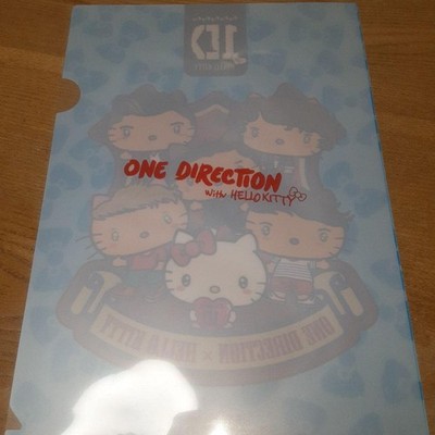 ONE DIRECTION x HELLO KITTY Clear File FC Booklet | eBay