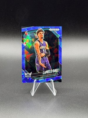 LAMELO BALL 2024-25 Panini Prizm Black #26 Blue Ice Prizm 020/125