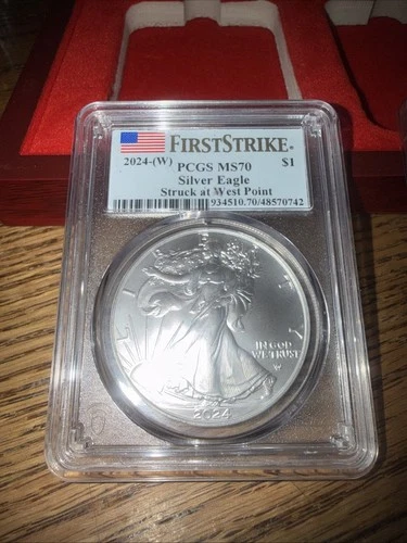 2024-(2025 W) American Silver Eagle MS-70 PCGS (FS  West Point Label)