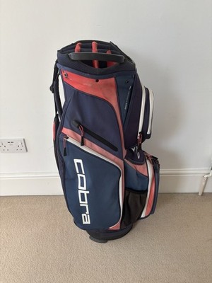 Cobra Golf Cart Bag Strapped Carry Bag mit Schultergurt Top Zustand