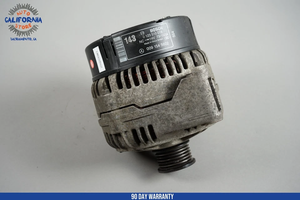 Generador alternador 92-99 Mercedes R129 500SL S500 500SEC 0091545602 OEM Foto 2 de 4