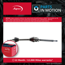 Drive Shaft fits FORD C-MAX TDCi 2.0D Front Right 07 to 10 Semi-automatic Apec