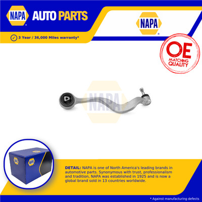 Wishbone / Suspension Arm fits BMW 525D E60, E61 3.0D Front Lower, Right NAPA