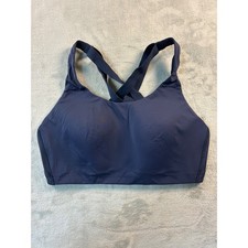 Lululemon Energy High Support Bra 36D Navy Blue LW2CP8S