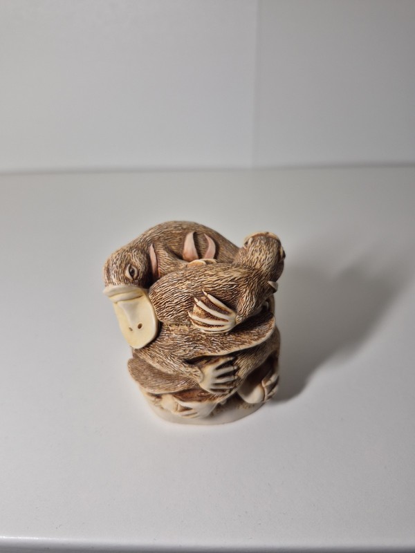Harmony Kingdom "Down Under" Platypus Treasure Jest Box Figurine, Calvesbert
