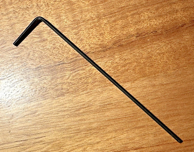 Extra long: Kwikset 3/32 Inch Allen / Hex Wrench, 5'' long