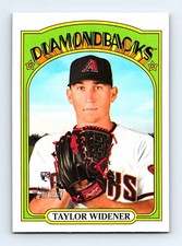 #596 2021 Topps Heritage / Taylor Widener RC Arizona Diamondbacks