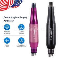 Dental 4:1 Hygiene Prophy Handpiece 4Hole Air Motor Nose Cone 360 Swivel SANDENT