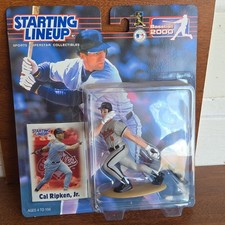 Hasbro Starting Lineup Cal Ripken Jr. Baseball 2000 Figure w/ Collector Card