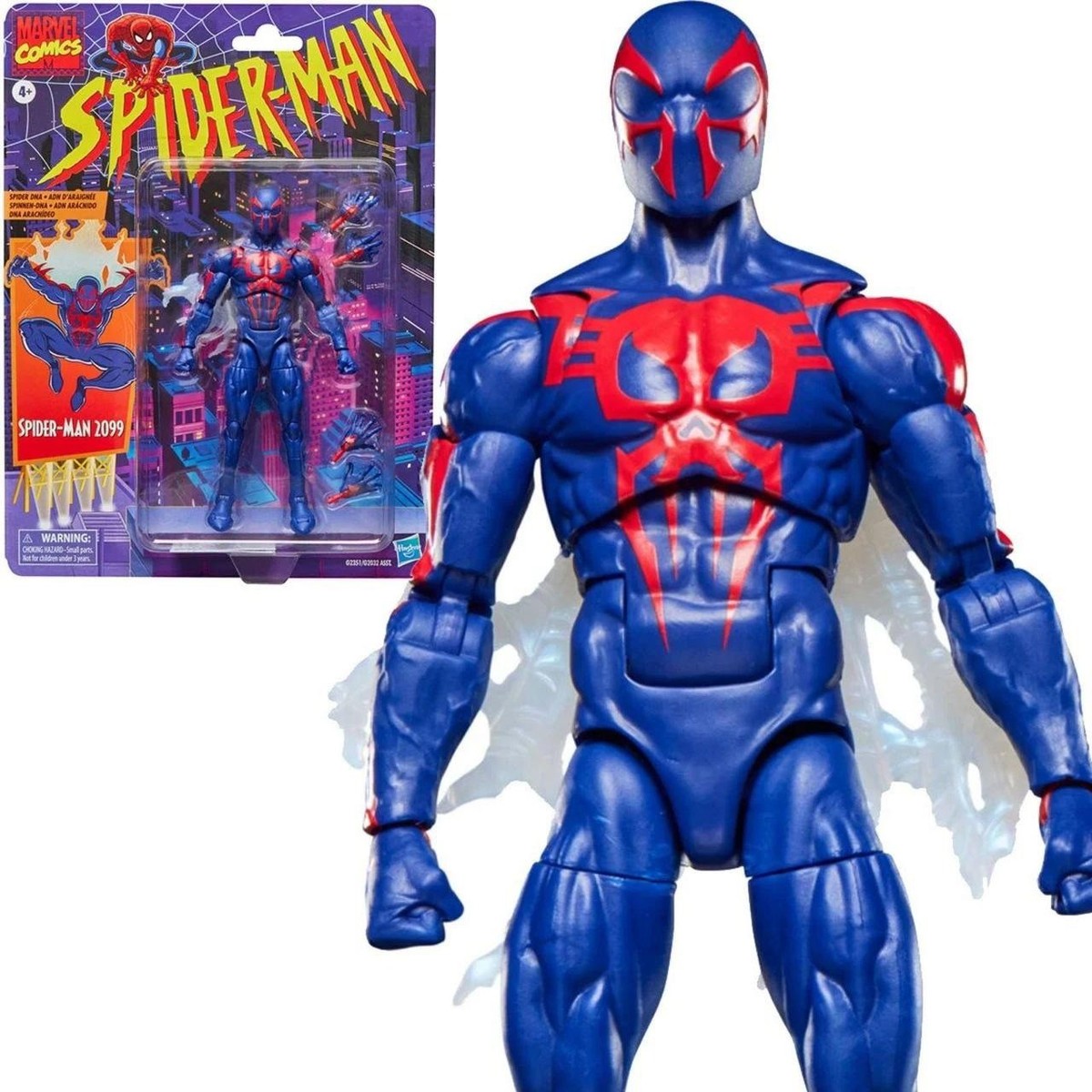 Spider-Man Marvel Legends Retro Cardback Spider-Man 2099 6-Inch