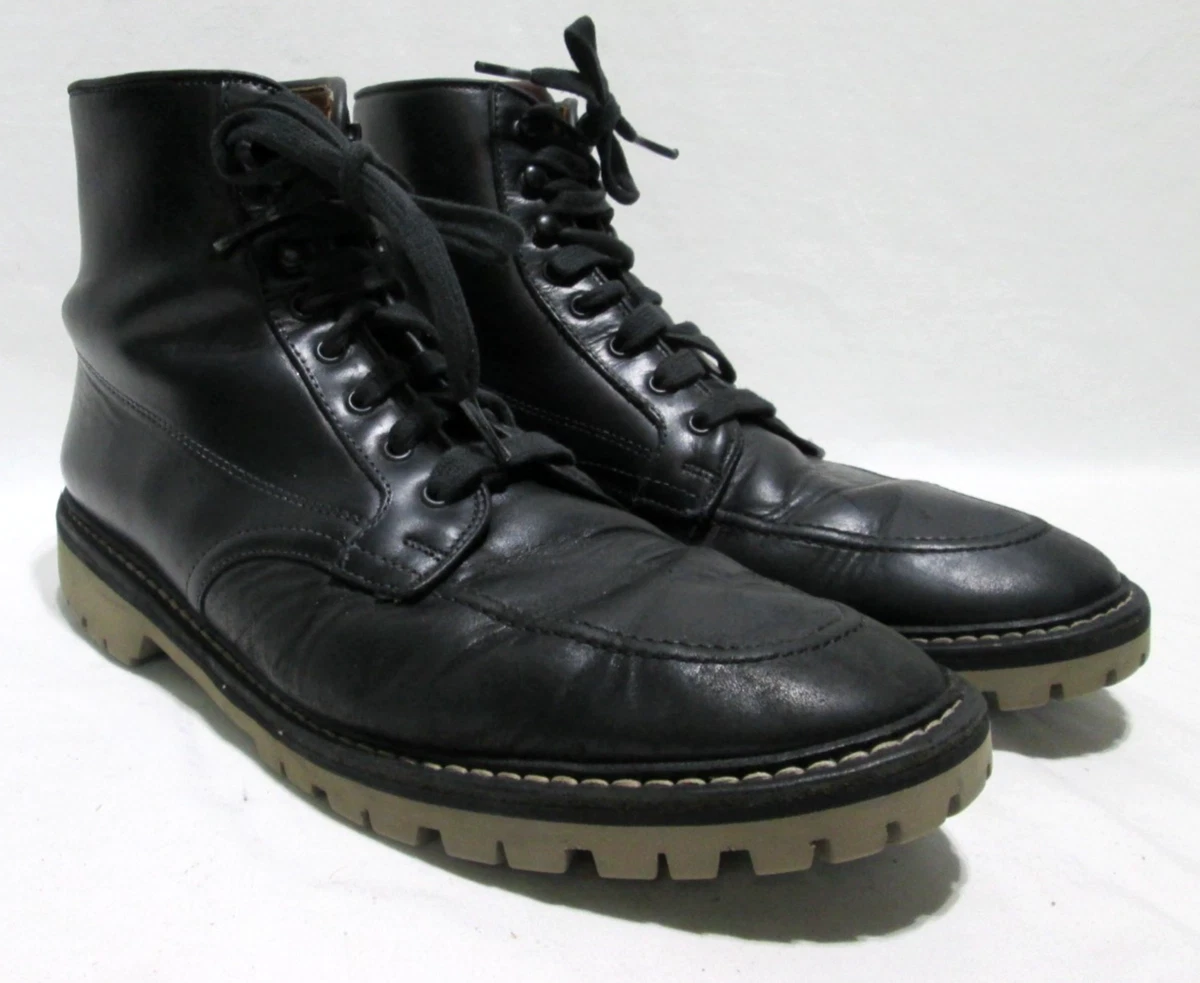 Allen Edmonds Alpine Chukka Pebble Leather Boots Black Weatherproof Men Size 8.5 In Review: Allen Edmonds Alpine Weatherproof Cap-toe Boot main image 2