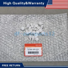 New 20PCS Door Trim Panel Back Cover Clip For Honda Acura 91566-SP0-003 FREESHIP
