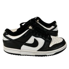 Nike Dunk Low GS Panda White Black Sneakers CW1590-100 Mens 5.5Y Womens 7