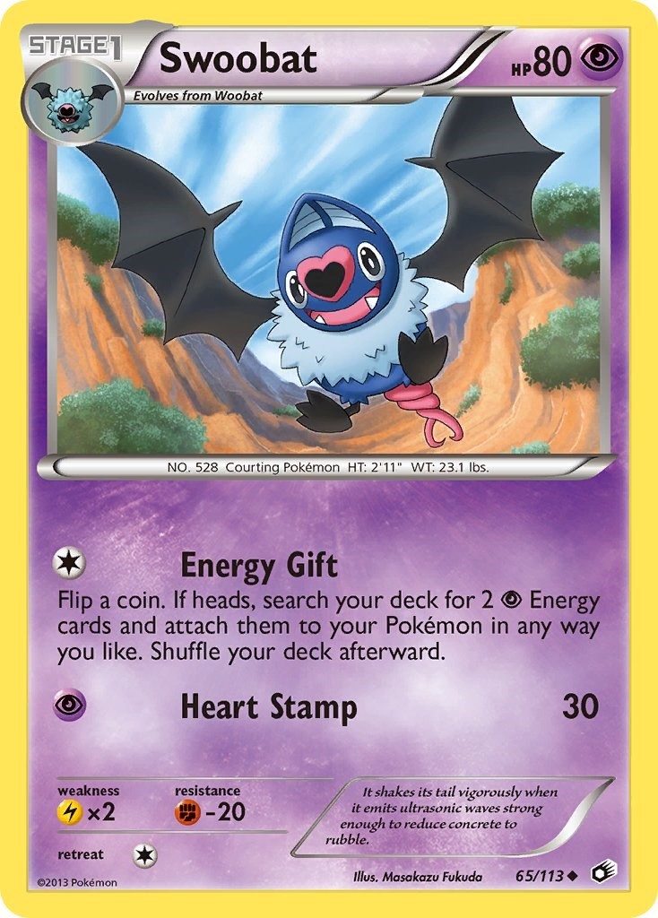 LP - Swoobat LTR - 65/113 Legendary Treasures