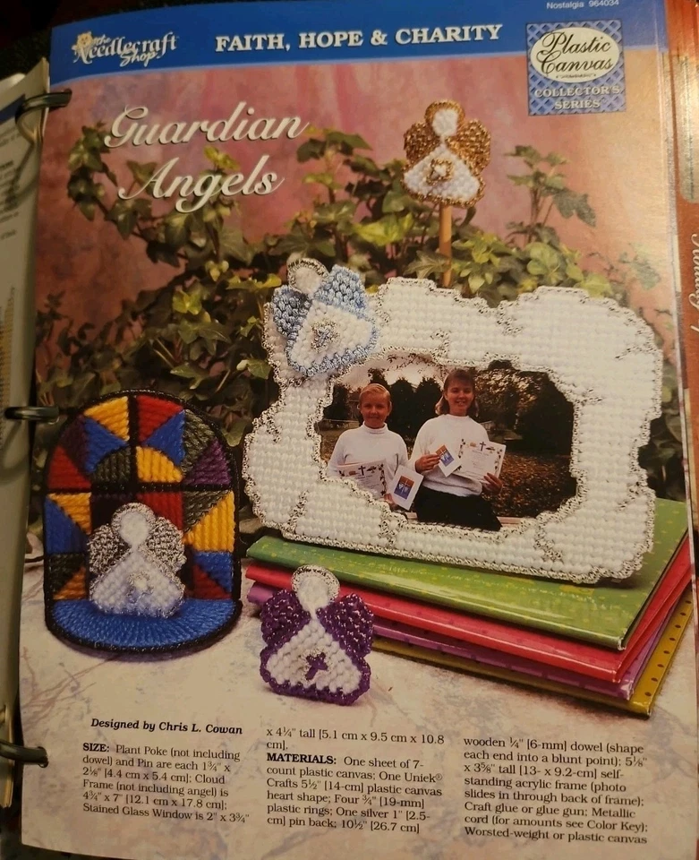 The Needlecraft Shop Plastic Canvas Collector's Series Binder W/ 108 + Patterns - Image 3 of 4