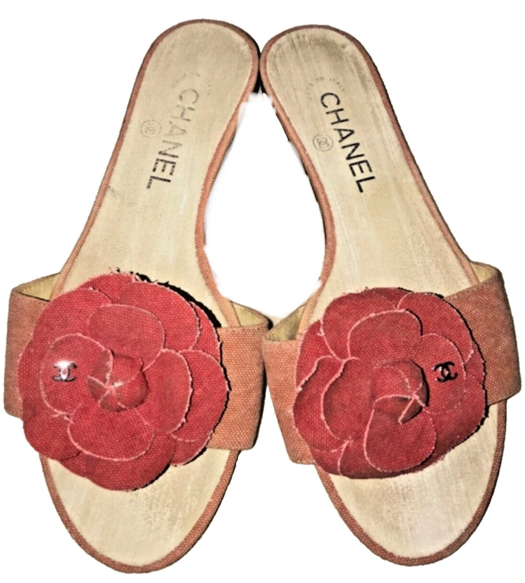 CHANEL Camellia Floral Sandals for Women for sale | eBay