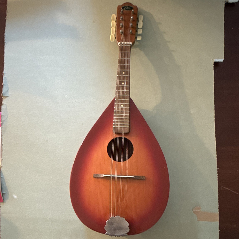 Eko A-Style Mandolin 8-String Sunburst Finish Made in Italy Right-Handed