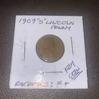 1909 S Lincoln Cent F+