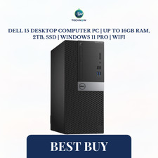 Dell i5 Desktop Computer PC | up to 16GB RAM,...