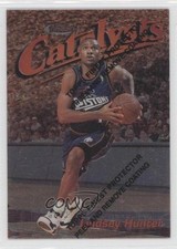 1997-98 Topps Finest Common Bronze Lindsey Hunter #66 0b4