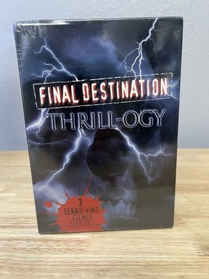 Final Destination Thrill-ogy DVD Set 1-3 NEW SEALED 4-Disc Horror Collection