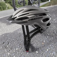 LFS Bike Helmet Cratoni Pacer Lightweight Bike Helmets Anthracite Grey Size S-M