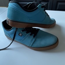 DC Herren Sneaker Sportschuh Tonik Blau Leder...