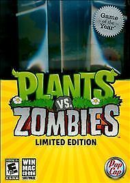  Plants Vs. Zombies Limited Edition - PC/Mac (Game of the Year)  : Video Games