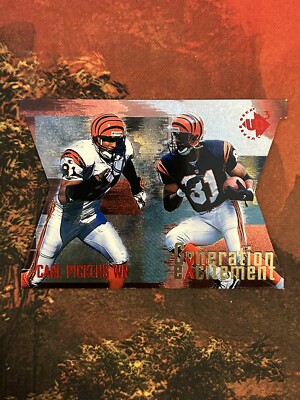 1997 Upper Deck UD3 Generation Excitement Die-Cut Insert Carl Pickens #GE2 