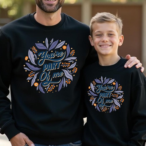 Mens And Kids You are Part Of Me Mental Health Awareness Sweatshirt Jumper #MHA - Picture 10 of 29