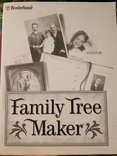Broderbund Family Tree Maker Version 7.0 User Manual Book Only NO CD